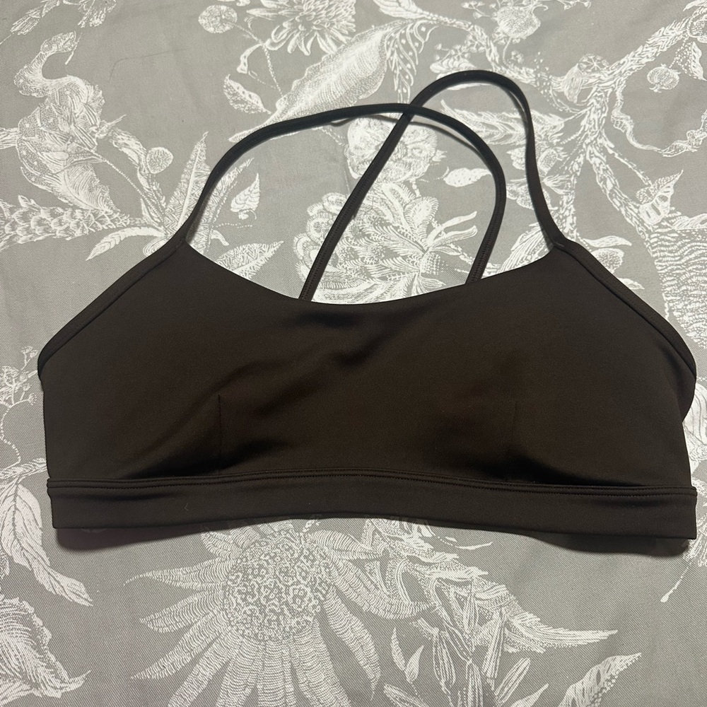 ALO Airlift Intrigue sports bra M (brown)